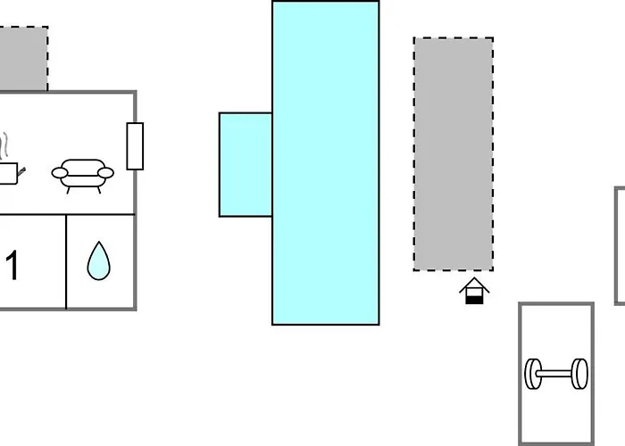 1 Bedroom Gorgeous In 아파트 *
